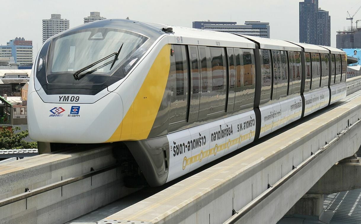 曼谷黄色线MRT