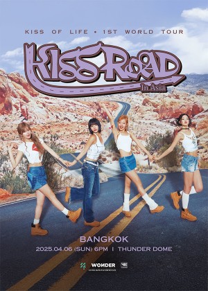 KISS OF LIFE演唱会2025泰国曼谷站|首次世巡KISS ROAD