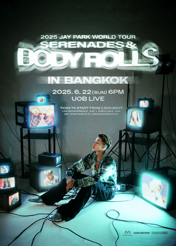朴宰范Jay Park世界巡回演唱会泰国站|2025 Serenades & Body Rolls 曼谷