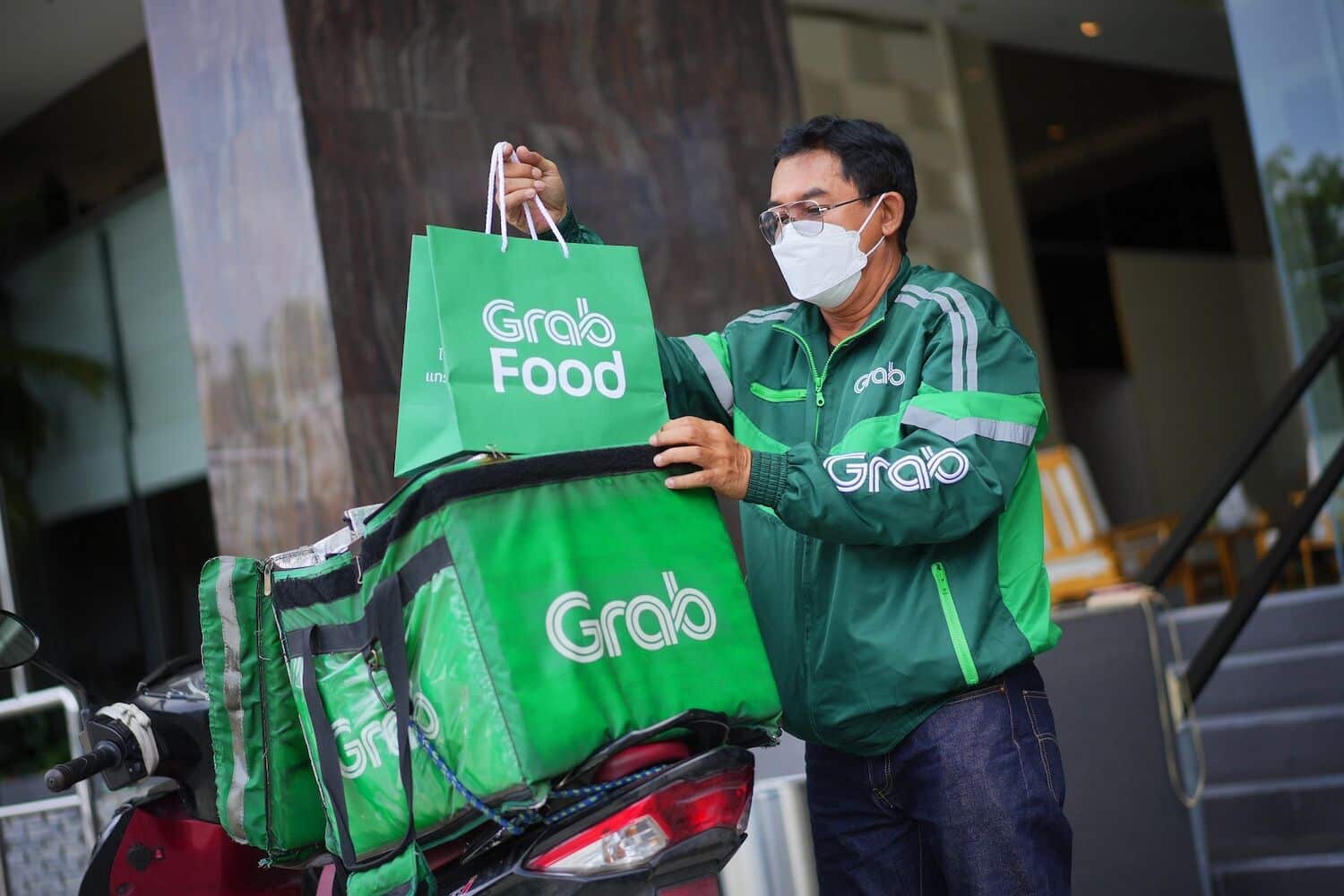 Grab泰国食物外卖